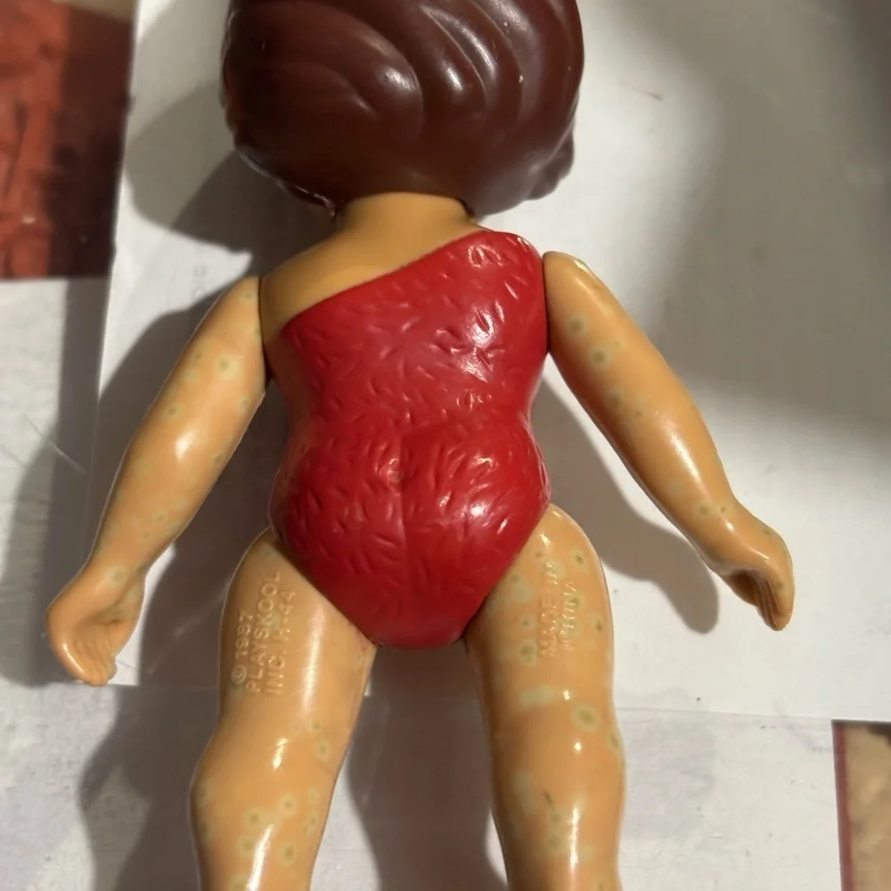 VTG 1987 Playskool Definitely Dinosaurs Cavester Lexa Figure Caveman Cave Woman